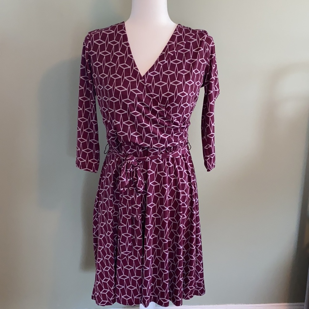 41 hawthorn faux wrap dress